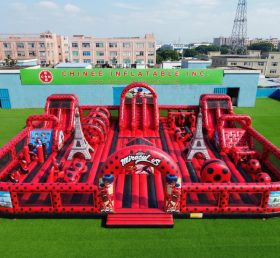 GF3-1368 Miraculous Ladybug Theme Inflatable Park
