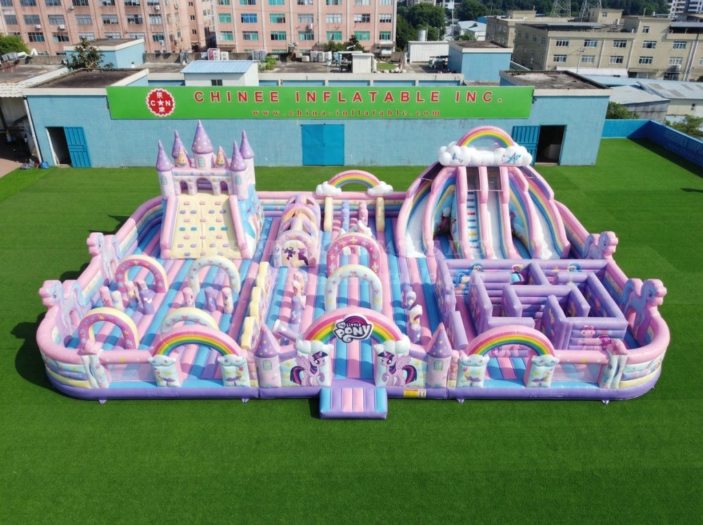 GF3-1372 My Little Pony Theme Inflatable Park
