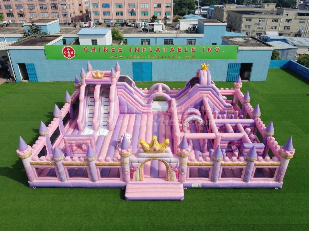 GF3-1388 Princess Parties Theme Inflatable Park