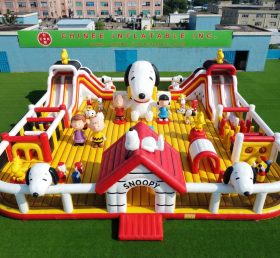 GF3-1394 Snoopy Theme Inflatable Park