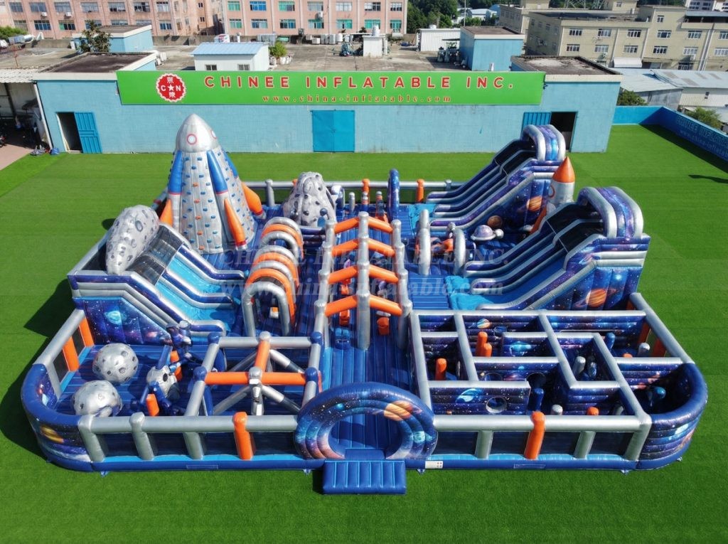 GF3-1396 Space Theme Inflatable Park