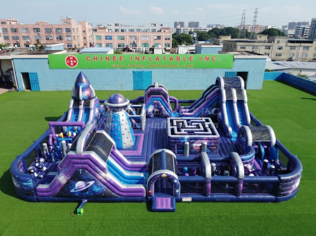 GF3-1398 Space Theme Inflatable Park