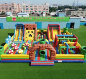 GF3-1407 Super Mario Theme Inflatable Park
