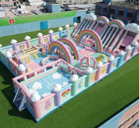 GF3-649 Care Bears Theme Giant Inflatable Park