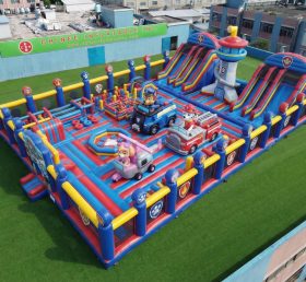 GF3-676 Paw Patrol Theme Giant Inflatable Park