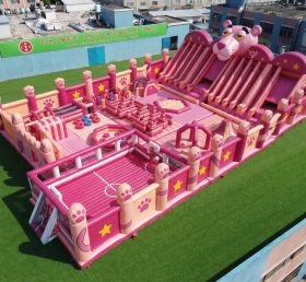 GF3-677 Pink Panther Theme Giant Inflatable Park
