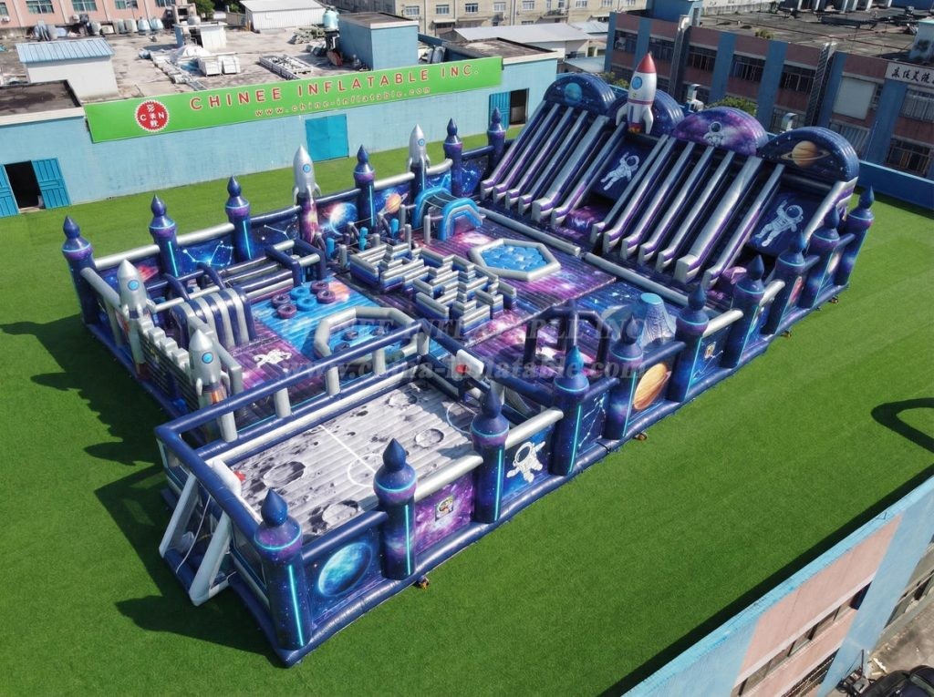 GF3-685 Space Theme Giant Inflatable Park