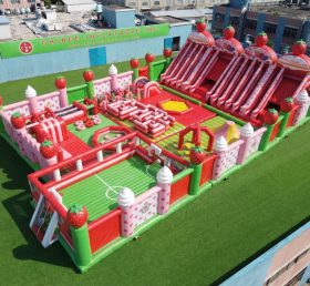 GF3-687 Strawberry Shortcake Theme Giant Inflatable Park