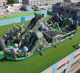 GF3-708 Magic Forest Theme Inflatable Playground