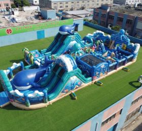 GF3-712 Ocean Theme Inflatable Playground