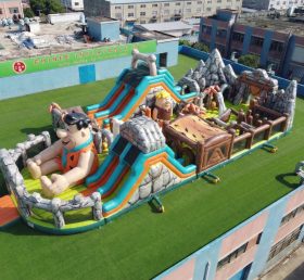 GF3-718 The Flintstones Theme Inflatable Playground