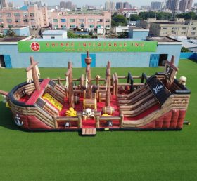 GF3-727 Pirates Theme Inflatable Playground
