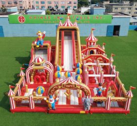 GF3-738 Circus Theme Inflatable Playground
