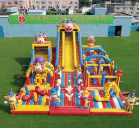 GF3-740 Clown Theme Inflatable Playground