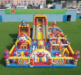 GF3-741 Clown Theme Inflatable Playground