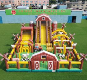 GF3-746 Farm Theme Inflatable Playground