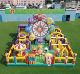 GF3-748 Ferris Wheel Theme Inflatable Playground