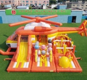 GF3-755 Helicopter Theme Inflatable Playground