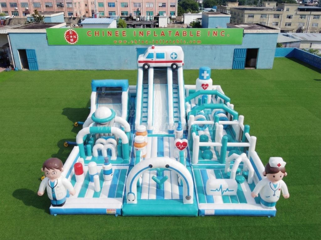 GF3-760 Hospital Theme Inflatable Playground