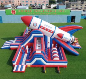 GF3-771 Rocket Theme Inflatable Playground