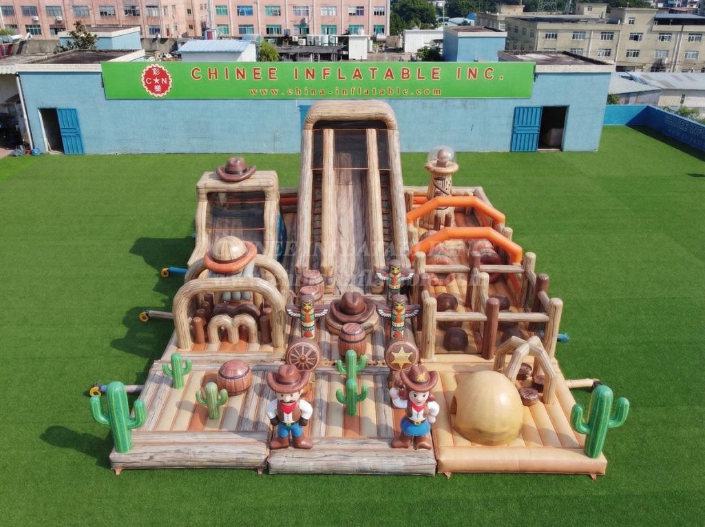 GF3-778 Wild West Theme Inflatable Playground