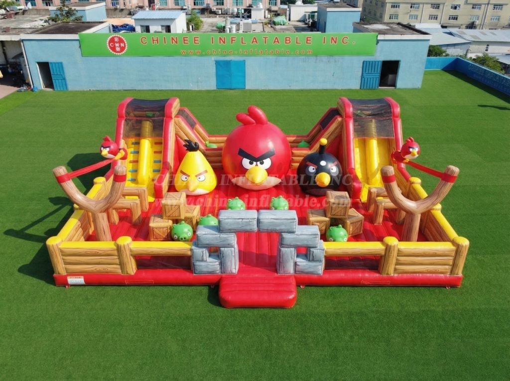 GF3-780 Angry Birds Theme Inflatable Playground