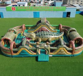 GF3-788 Crocodile Theme Inflatable Playground