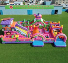 GF3-791 Dora Theme Inflatable Playground