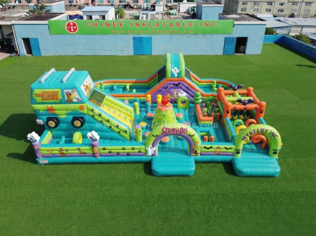 GF3-819 Scooby-Doo Theme Inflatable Playground