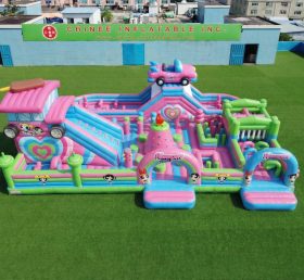 GF3-828 The Powerpuff Girls Theme Inflatable Playground