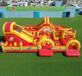 GF3-833 Winnie The Pooh Theme Inflatable Playground