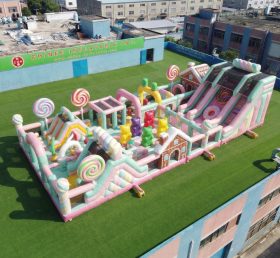 GF3-836 Candy Theme Inflatable Park