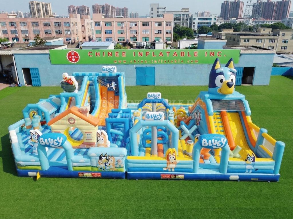 GF3-854 Bluey Theme Inflatable Park
