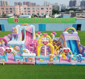 GF3-855 Care Bears Theme Inflatable Park