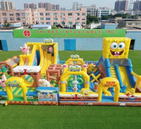 GF3-879 SpongeBob Theme Inflatable Park