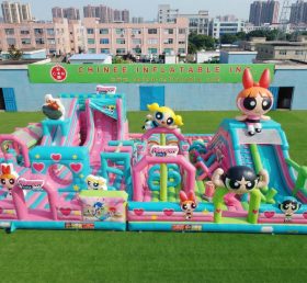 GF3-885 The Powerpuff Girls Theme Inflatable Park
