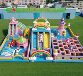 GF3-897 Care Bears Theme Inflatable Park