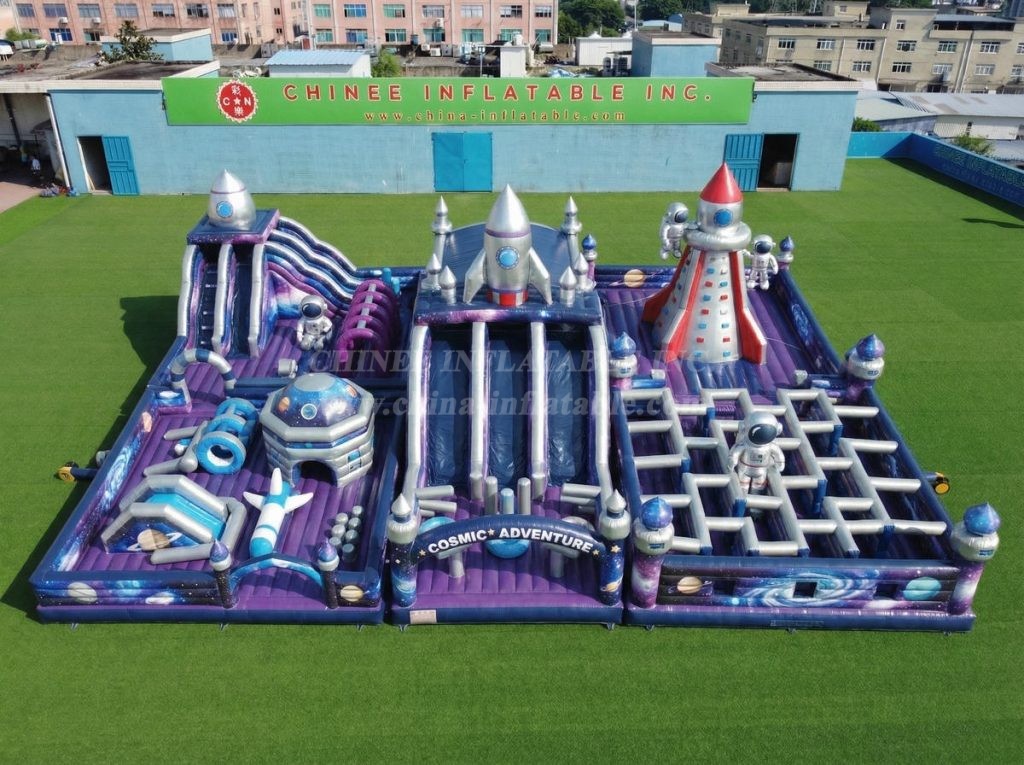 GF3-924 Space Theme Inflatable Park