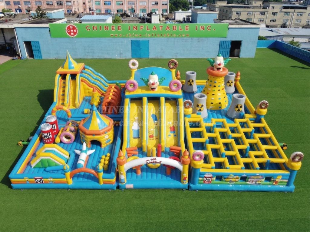 GF3-929 The Simpsons Theme Inflatable Park
