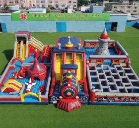 GF3-932 Train Theme Inflatable Park
