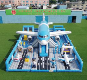 GF3-936 Airplane Theme Inflatable Playground