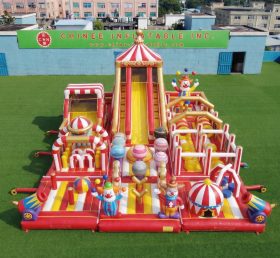 GF3-946 Circus Theme Inflatable Playground