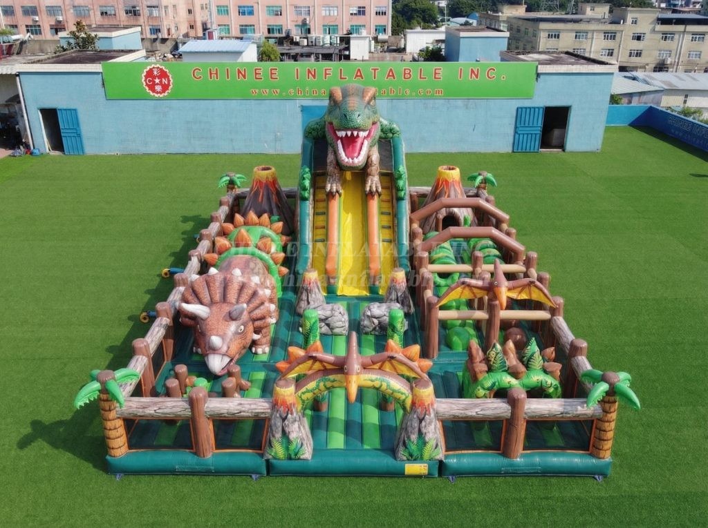 GF3-948 Dinosaur Theme Inflatable Playground