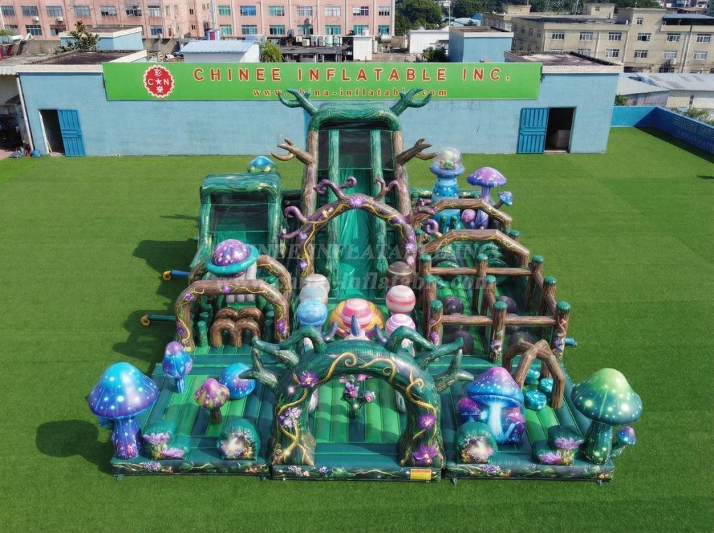 GF3-961 Magic Forest Theme Inflatable Playground