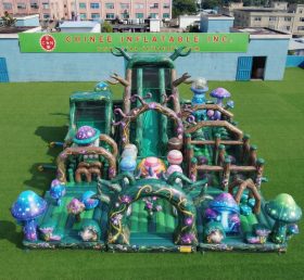 GF3-961 Magic Forest Theme Inflatable Playground