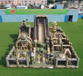 GF3-962 Military Style Theme Inflatable Playground