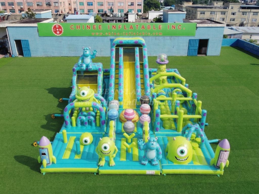 GF3-964 Monsters Inc Theme Inflatable Playground