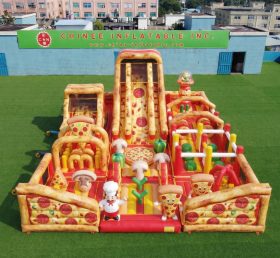 GF3-971 Pizza Theme Inflatable Playground