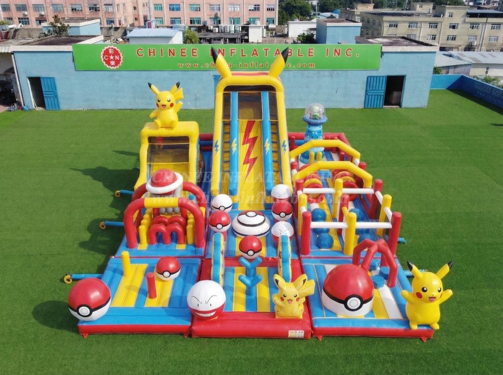 GF3-972 Pokemon Theme Inflatable Playground