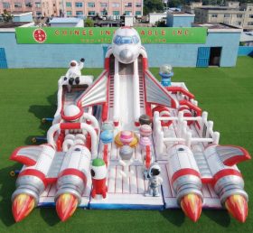 GF3-974 Rocket Theme Inflatable Playground